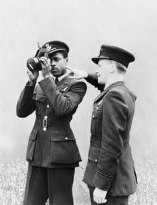 J H Smythe during his training as an RAF navigator. ©IWM